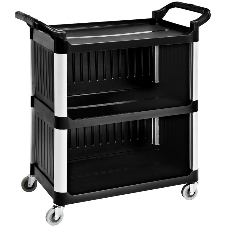 Armoire professionnelle Chariot utilitaire/de nettoyage Multi-usages 3 niveaux 1020x500x960mm | Adexa GX032DM