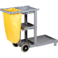 Chariot professionnel de concierge/nettoyage 1210x490x990mm | Adexa GX33G