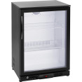 B GRADE Glacière arrière de bar 1 porte battante 128 litres Noir | Adexa BC01PP B GRADE