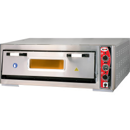 Four à pizza électrique Thermomètre Premium 1 chambre 920x920mm Capacité 9 pizzas à 12" 400V/3 phases | Adexa PF9292ET