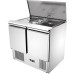 Saladette Open top 2 portes | Adexa SDT2