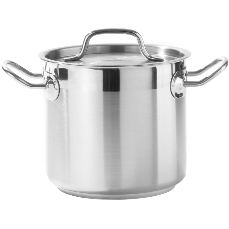 Casserole/Marmite professionnelle avec couvercle Acier inoxydable 20,1 litres | Adexa SE13225