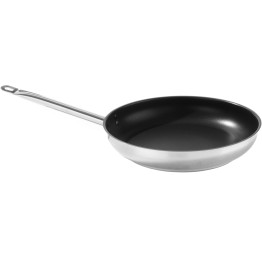 Poêle à Frire Professionnelle en Acier Inoxydable Téflon Antiadhésif 11''/280mm | Adexa SE32805N