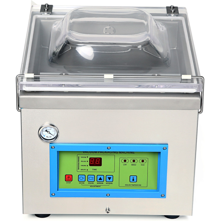 Machine d'emballage sous vide à chambre 8m³/heure 9,8 litres | Adexa STV030