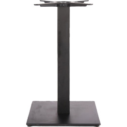 Pied de table carré en fonte noire 450 x 450 x 720 mm | Adexa A037B