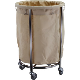 Chariot à linge rond 530 x 530 x 810 mm | Adexa 19066