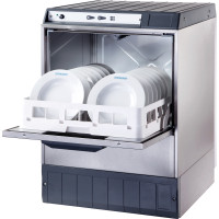 Lave-vaisselle professionnel 540 assiettes/heure panier 50 cm Pompe de vidange Pompe à détergent | Adexa 5000STDDPS