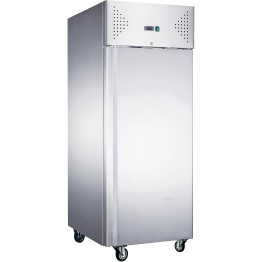 Réfrigérateur Professionnel Boulangerie Armoire verticale 852 litres Inox 1 porte 800x600mm Refroidissement ventilé | Adexa R6080