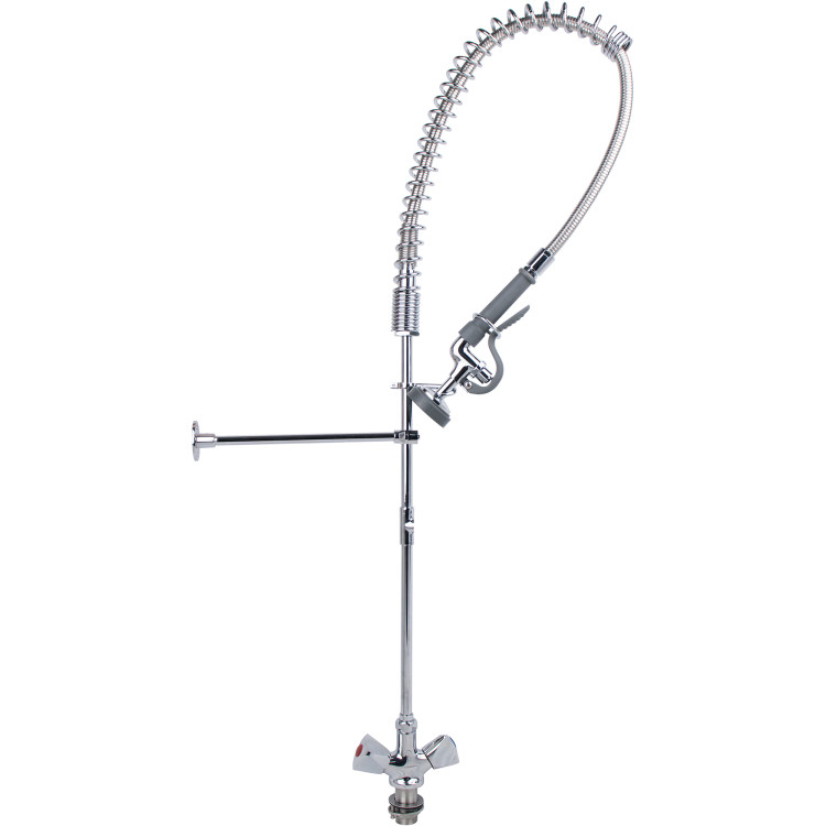 Prérinçateur standard avec cartouche à compression et poignée rotative en laiton chromé | Adexa 6902A