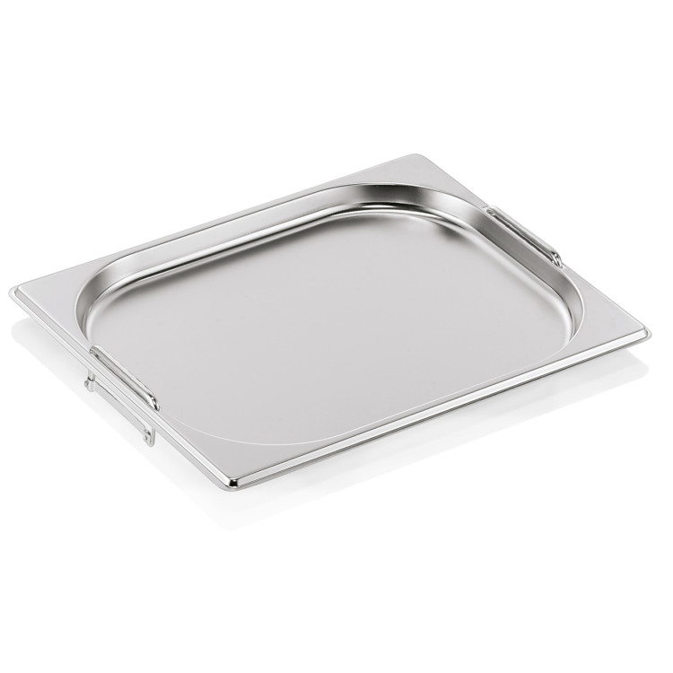 Casserole gastronorme en acier inoxydable avec poignée GN1/2, profondeur 20 mm | Adexa 81220H Casserole gastronorme en acier inoxydable avec poignée GN1/2, profondeur 20 mm | Adexa 81220H
