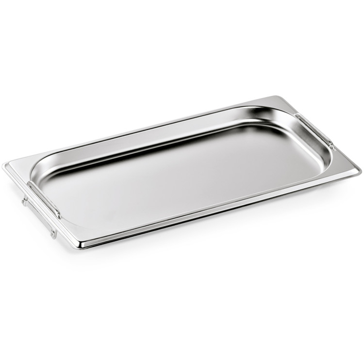 Casserole gastronorme en acier inoxydable avec poignée GN1/3, profondeur 20 mm | Adexa 81320H Casserole gastronorme en acier inoxydable avec poignée GN1/3, profondeur 20 mm | Adexa 81320H