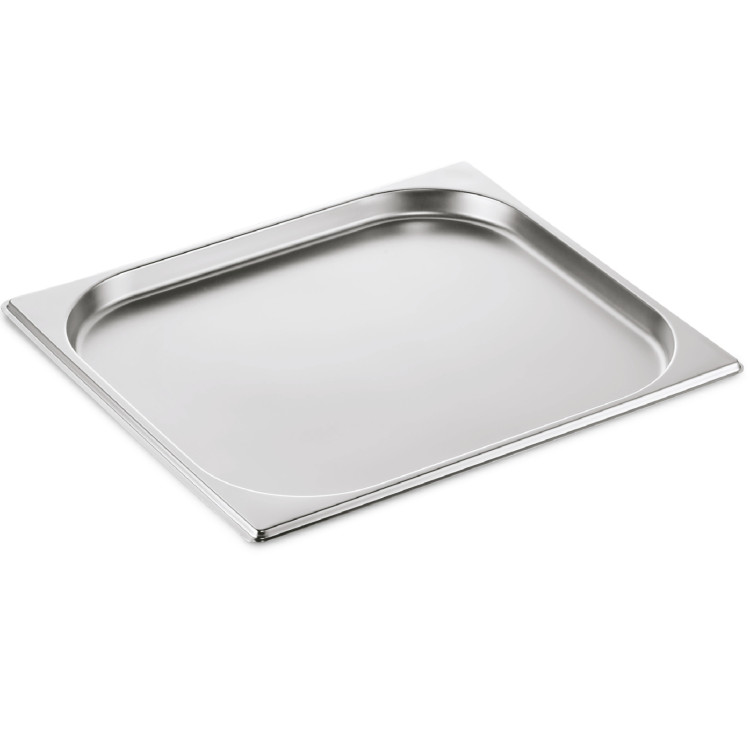 Casserole gastronorme en acier inoxydable GN2/3, profondeur 20 mm | Adexa 82320