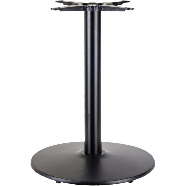 Pied de table rond en fonte noire Ø550 x 720 mm | Adexa A001C