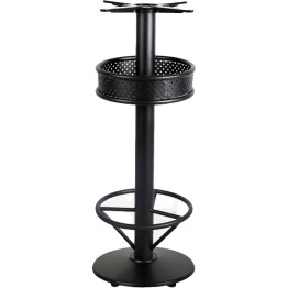 Pied de table rond en fonte noire Ø430 x 720 mm | Adexa A026A