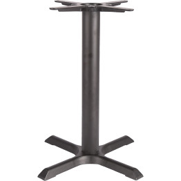 Pied de table en fonte noire, hauteur standard 560 mm | Adexa A053A