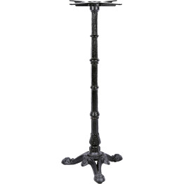 Pied de table tripode en fonte noire 470 x 1080 mm | Adexa A091