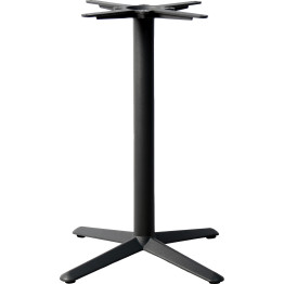 Pied de table en fonte noire, hauteur standard 600 mm | Adexa A144