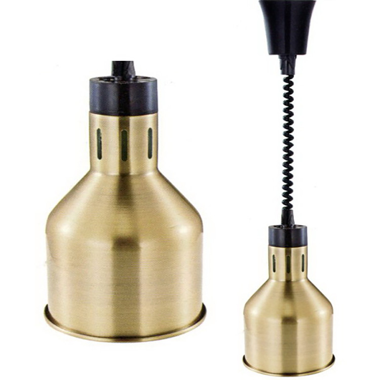 Lampe chauffante à dôme Rise & Fall Bronze Cyan | Adexa A65121206