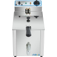 Friteuse électrique professionnelle de comptoir à cuve unique de 8 litres, dimensions : 265 x 450 x 360 mm | Adexa AFR002