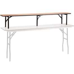 Table de bar pliante 2,44 m (8 pi) en contreplaqué 2430 x 300 x 300 mm | Adexa AOX226