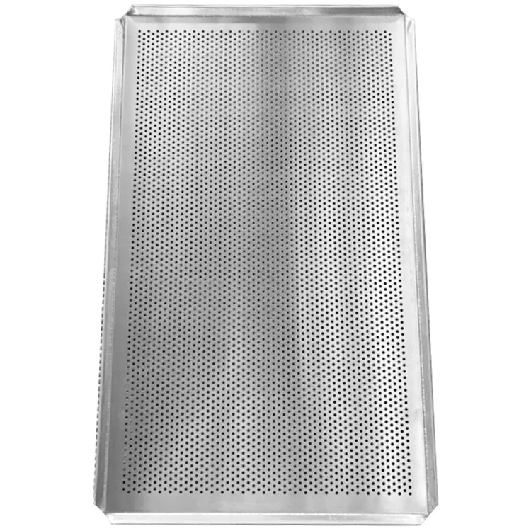 Plaque de cuisson perforée en aluminium pour four commercial (norme UE), 530 × 325 mm, épaisseur 1,5 mm | Adexa ASP5333P Plaque de cuisson perforée en aluminium pour four commercial (norme UE), 530 × 325 mm, épaisseur 1,5 mm | Adexa ASP5333P
