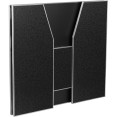 Bar pliable portable en stratifié marbre noir | Adexa AOX206 Bar pliable portable en stratifié marbre noir | Adexa AOX206