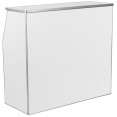 Bar pliable portable en stratifié blanc | Adexa AOX232 Bar pliable portable en stratifié blanc | Adexa AOX232