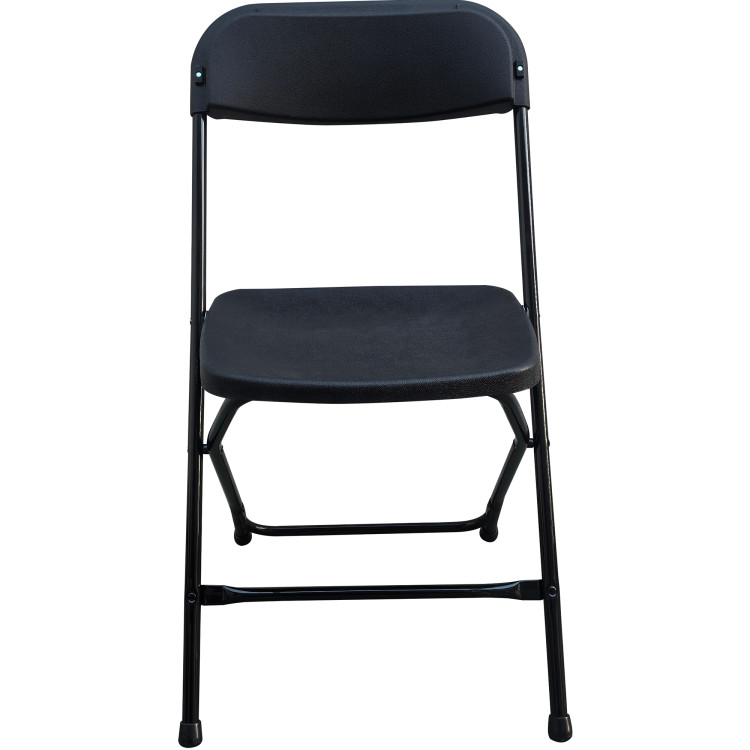 Chaise pliante en acier noir | Adexa AOX234