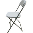 Chaise pliante en acier beige | Adexa AOX236