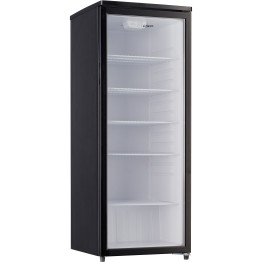 Réfrigérateur Vitrine Professionnel avec Porte Vitrée 248 litres Noir | Adexa AX268BVC