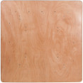 Table de banquet pliante carrée en contreplaqué 1525 x 1525 x 760 mm | Adexa AOX516