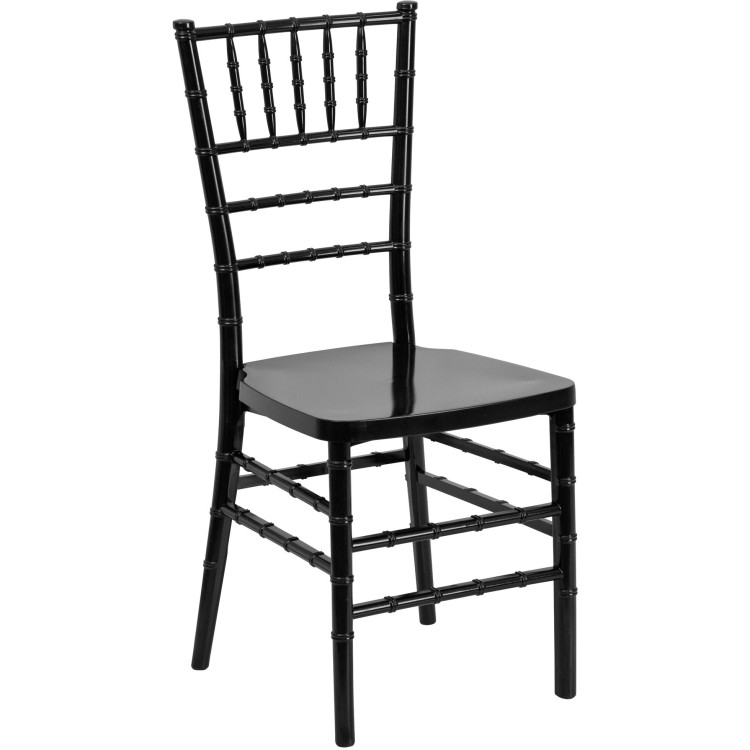 Chaise Chiavari en résine noire | Adexa AOX532 Chaise Chiavari en résine noire | Adexa AOX532