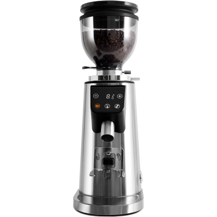 Moulin à café électrique professionnel à meules coniques 150 W avec trémie à grains de 245 g | Adexa BDCG308
