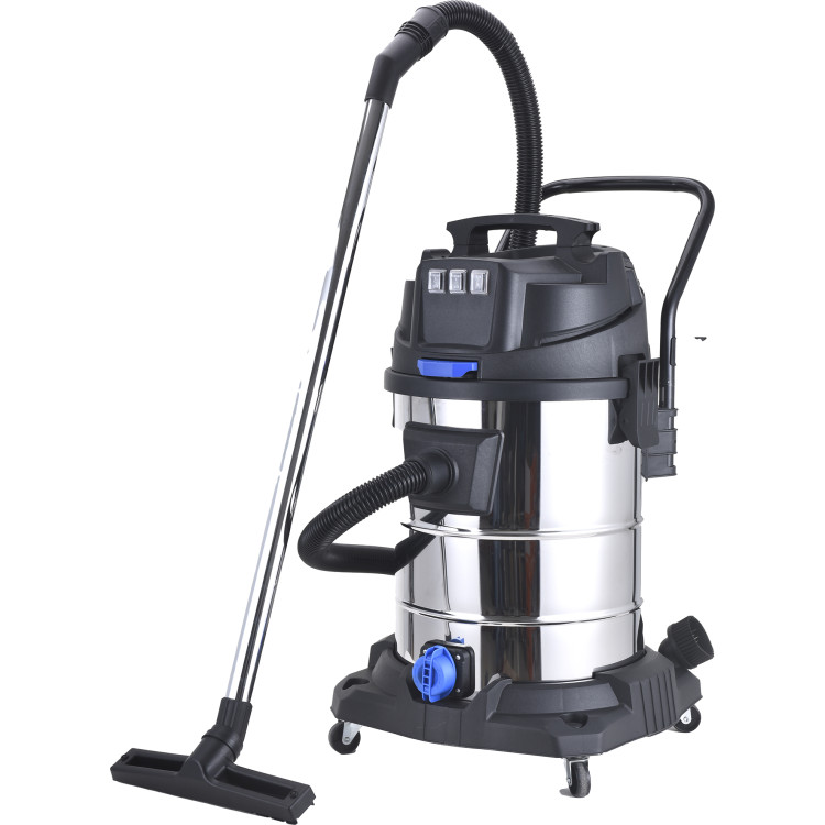 Aspirateur eau et poussière multifonction en acier inoxydable avec fonction souffleur et triple prise moteur 50 L 3000 W | Adexa BJC1923 Aspirateur eau et poussière multifonction en acier inoxydable avec fonction souffleur et triple prise moteur 50 L 3000 W | Adexa BJC1923