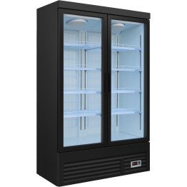 Réfrigérateur à boissons commercial à double porte 1260 x 730 x 1980 mm | Adexa BLUEL304