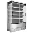 Vitrine réfrigérée commerciale à plusieurs niveaux avec finition en acier inoxydable 1320 x 700 x 2000 mm | Adexa BLUEL504