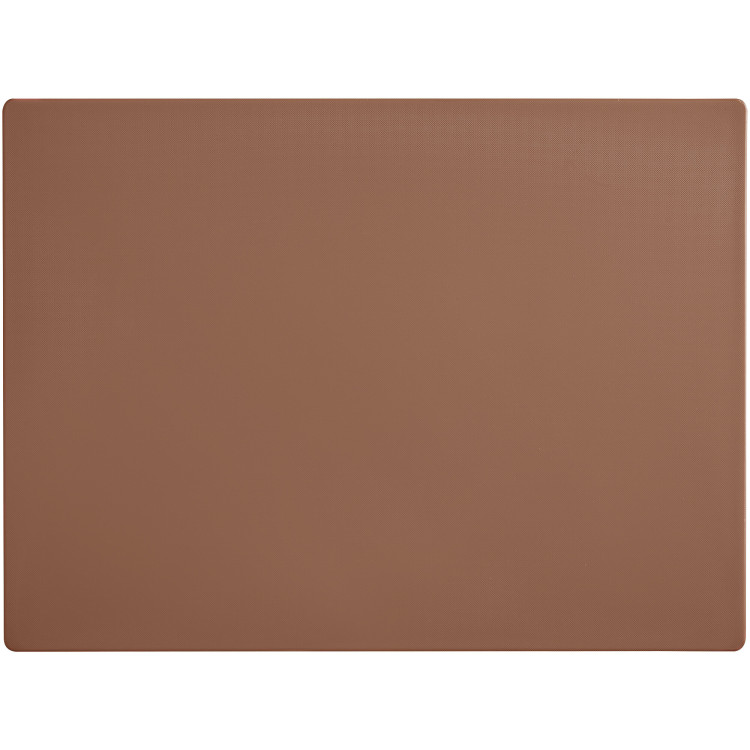 Planche à découper professionnelle marron 325 x 265 x 13 mm | Adexa JJD3BROWN