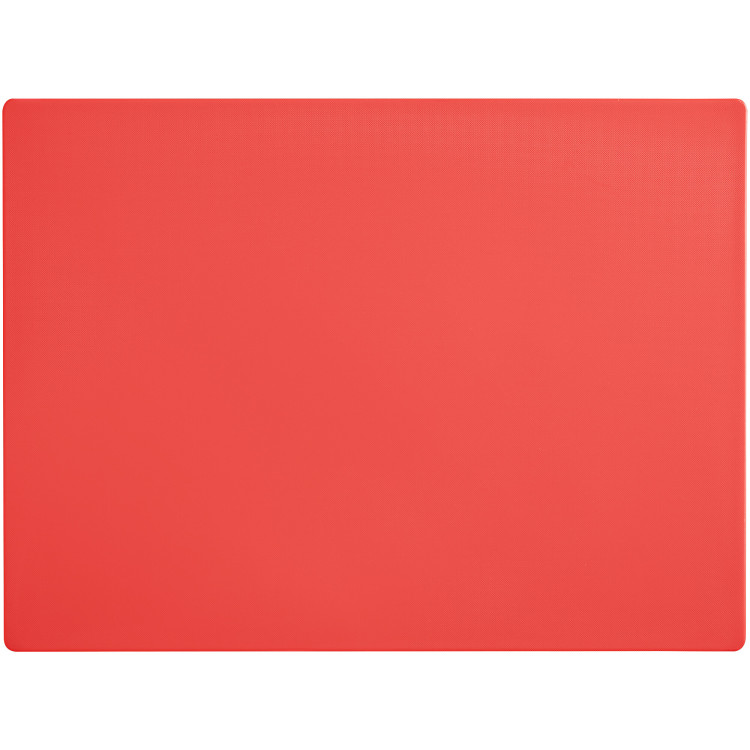 Planche à découper professionnelle rouge 325 x 265 x 13 mm | Adexa JJD3RED