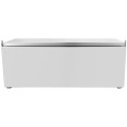 Porte-condiments professionnel avec couvercle et 3 récipients GN 1/4-100 mm en acier inoxydable | Adexa CHE03AFL