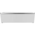Porte-condiments professionnel avec couvercle et 4 récipients GN 1/4-100 mm en acier inoxydable | Adexa CHE04AFL