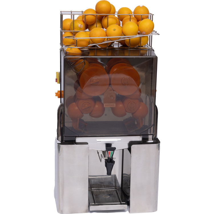 Presse-agrumes automatique avec robinet – Extracteur d'agrumes rapide pour usage professionnel 200 W | Adexa CJWDFOJ150TAP Presse-agrumes automatique avec robinet – Extracteur d'agrumes rapide pour usage professionnel 200 W | Adexa CJWDFOJ150TAP