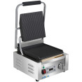 Gril à panini professionnel à contact unique 1800 W, plaques supérieure et inférieure rainurées, minuterie numérique | Adexa CU600 Gril à panini professionnel à contact unique 1800 W, plaques supérieure et inférieure rainurées, minuterie numérique | Adexa CU600