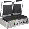 Gril à panini professionnel à double contact 3600 W, plaques supérieure et inférieure rainurées, minuterie numérique | Adexa CU613 Gril à panini professionnel à double contact 3600 W, plaques supérieure et inférieure rainurées, minuterie numérique | Adexa CU613
