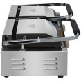 Gril à panini professionnel à double contact 3600 W, plaques supérieure et inférieure rainurées, minuterie numérique | Adexa CU613 Gril à panini professionnel à double contact 3600 W, plaques supérieure et inférieure rainurées, minuterie numérique | Adexa CU613