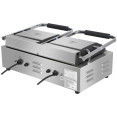 Gril à panini professionnel à double contact 3600 W, plaques supérieure et inférieure rainurées, minuterie numérique | Adexa CU613 Gril à panini professionnel à double contact 3600 W, plaques supérieure et inférieure rainurées, minuterie numérique | Adexa CU613