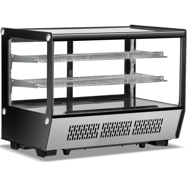 Présentoir Réfrigérateur 160 litres 2 étagères Noir | Adexa CW160B
