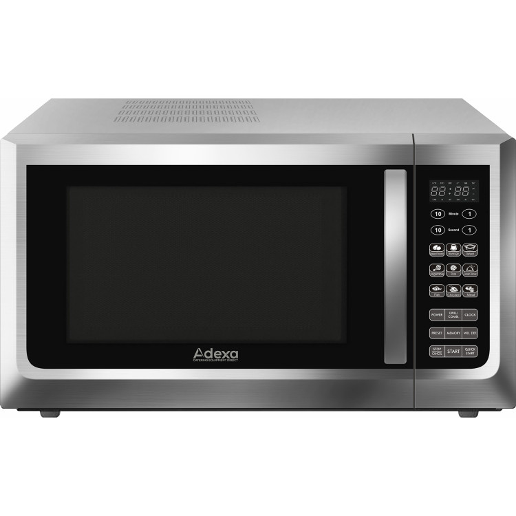 Four à micro-ondes professionnel à usage moyen Grill 38 litres 1500W Digital | Adexa D100N38