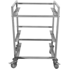 Chariot porte-boîtes à pâte/conteneur de service pour boîtes à pâte de 60 x 40 cm | Adexa DBD6040