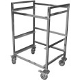 Chariot porte-boîtes à pâte/conteneur de service pour boîtes à pâte de 60 x 40 cm | Adexa DBD6040