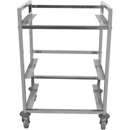 Chariot porte-boîtes à pâte/conteneur de service pour boîtes à pâte de 66 x 46 cm | Adexa DBD6646